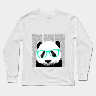 Glasses panda Long Sleeve T-Shirt